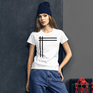 Black lines T-shirt